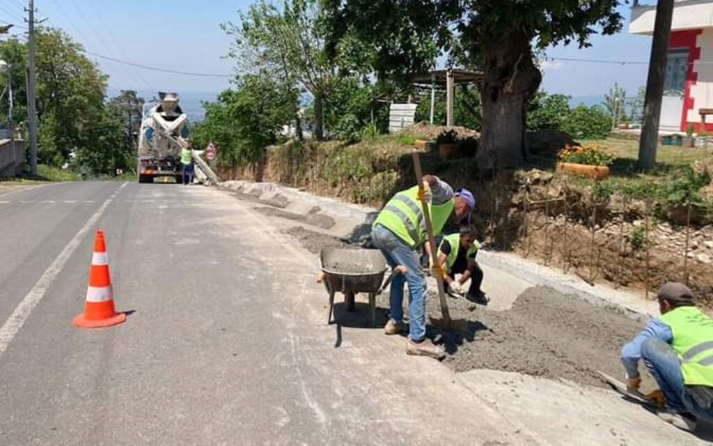 Sakarya Akyazı’da V kanal çalışmaları