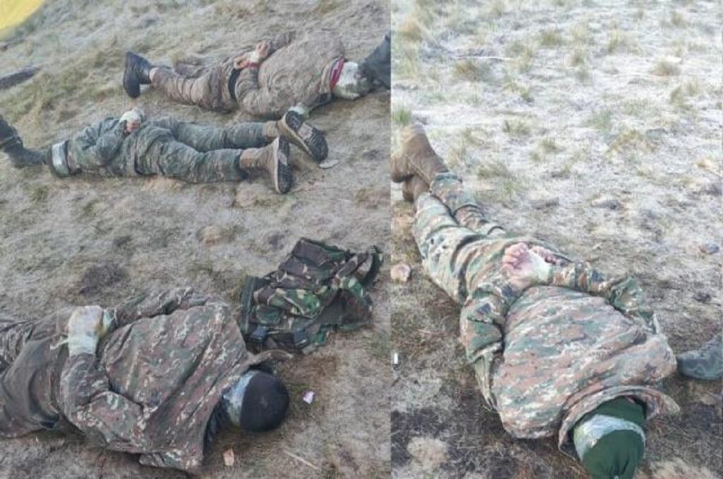 Azerbaycan Ermeni askerleri esir aldı