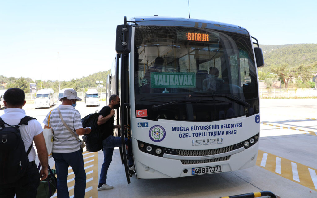 Yeni otogardan Bodrum’a 5 dakikada bir servis