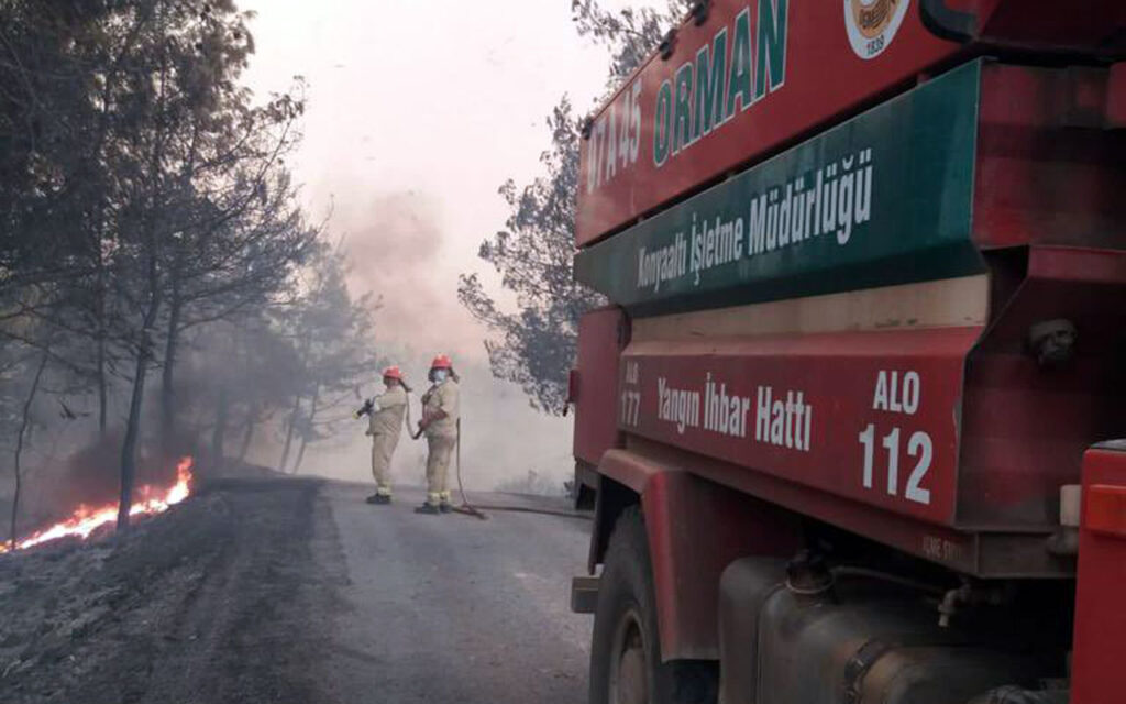 6 günde 130 orman yangını kontrol altında