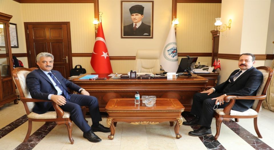 Vilayetler Birliği Genel Sekreteri’nden Erzincan Valisi’ne ziyaret