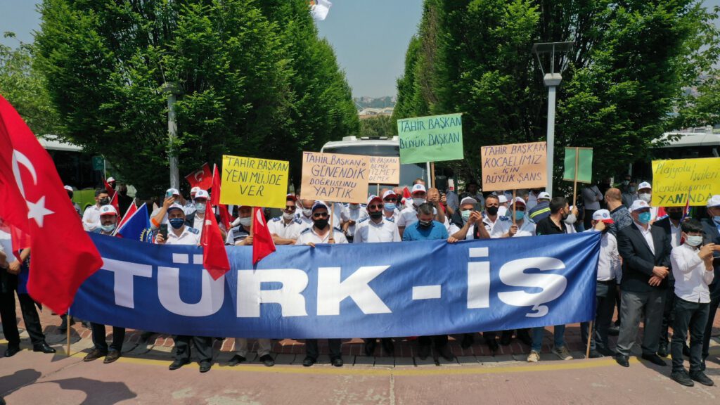 Kocaeli’de Ulaşım Park çalışanlarına yüzde 45 zam