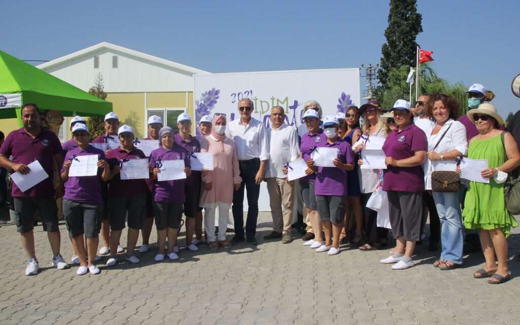 Aydın Didim’de sera personeli sertifikalandı