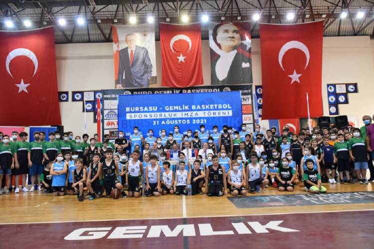 Gemlik Basketbol’a Bursasu’dan destek