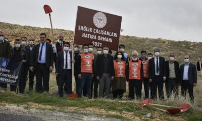 Mardin’de sağlık çalışanları adına ‘hatıra ormanı’ oluşturuldu