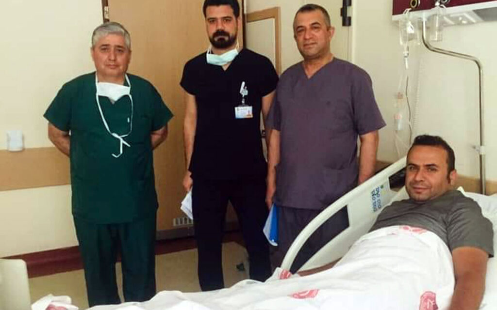 Kilis Basın Cemiyeti kurucu üyesi Özcan’a cerrahi operasyon