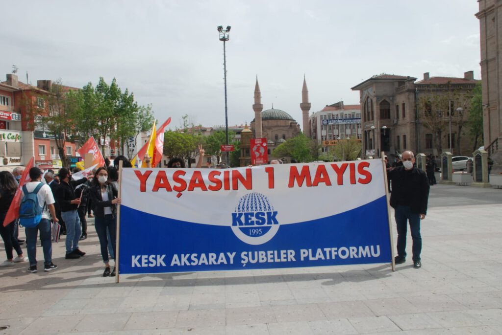CHP ve KESK 1 Mayıs’ı kutladı