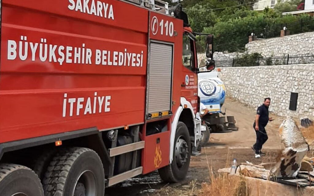 Sakarya İtfaiyesi’nden Manavgat’a tam destek