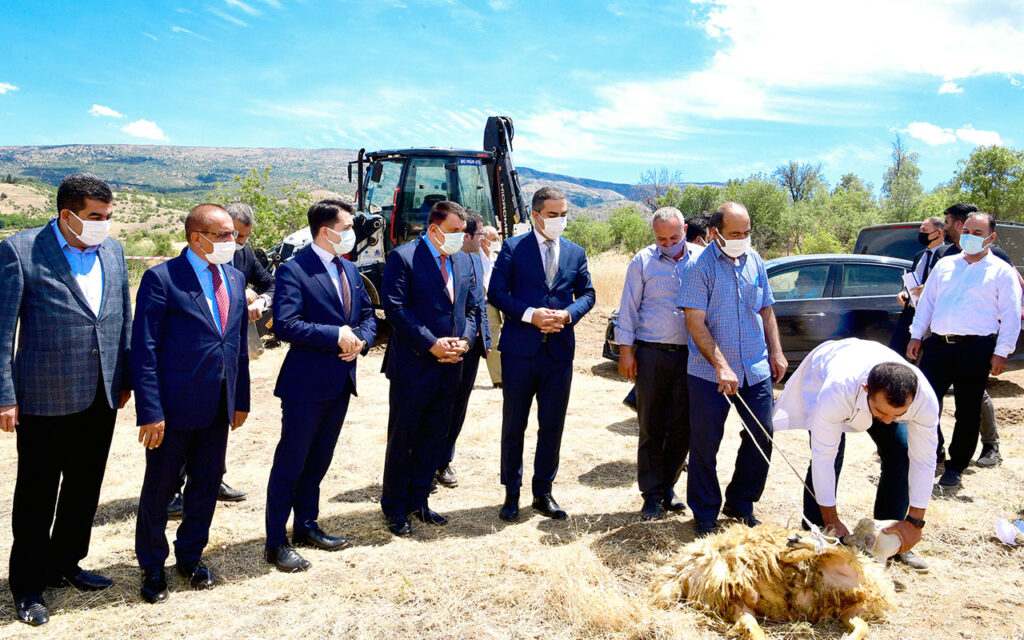 Malatya Doğanyol Atıksu Arıtma Tesisi’ne kurbanlı temel