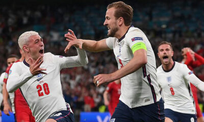 İngiltere, Avrupa Futbol Şampiyonası tarihinde ilk kez finale çıktı