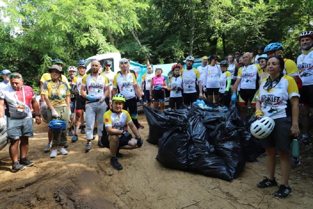 Kocaeli Turizm ve Bisiklet Festivali’nde çevre bilinci aşılandı