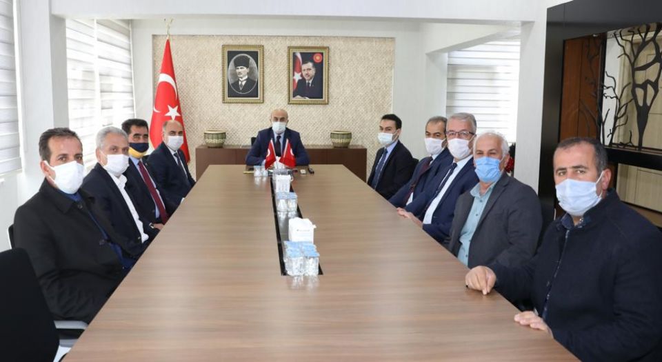Mardin’de Ömerli heyetinden Vali Demirtaş’a teşekkür ziyareti