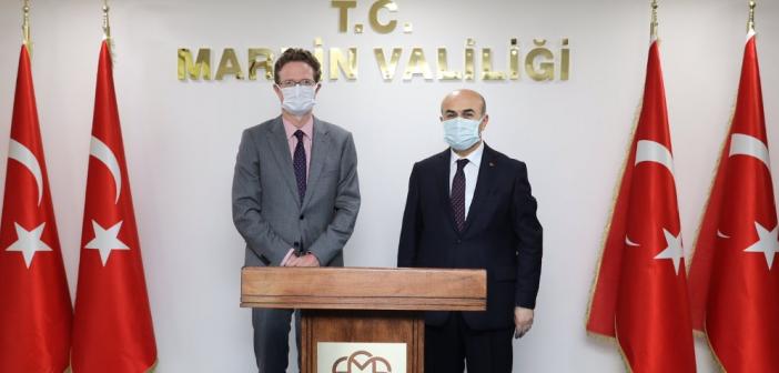 AB Türkiye Başkanı Mardin Valisi’ni ziyaret etti